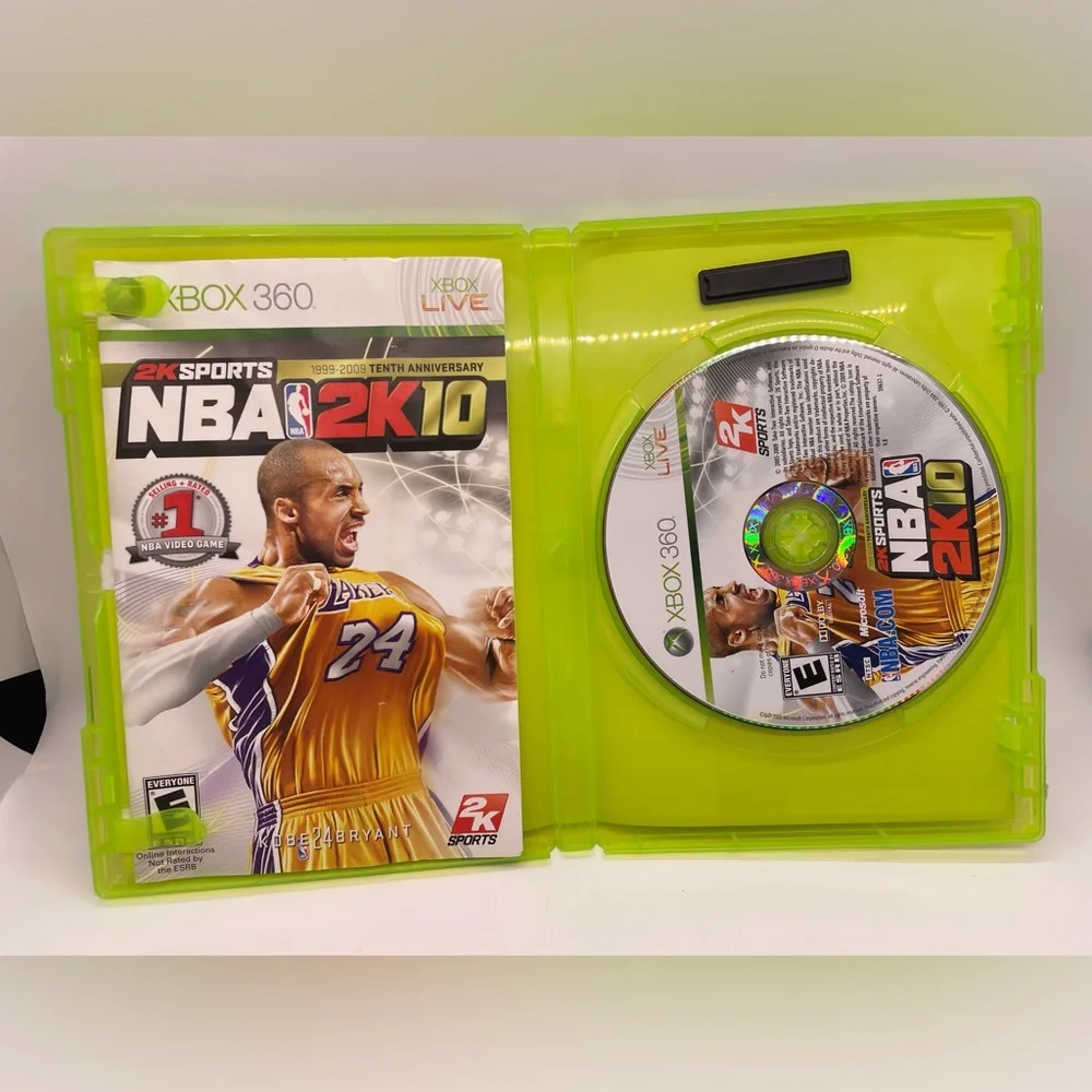 NBA 2K10 (Microsoft Xbox 360, 2009)